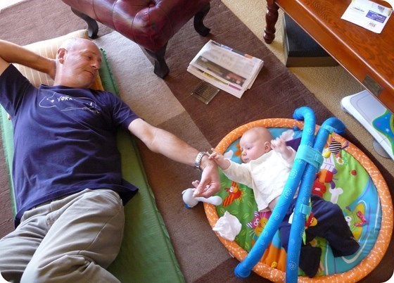 Grandad and Olly, 10th September 2009