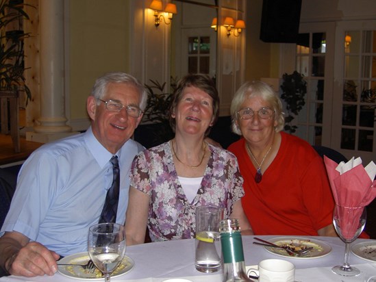 Dad, Mum & Pam (her sister) Aug 07