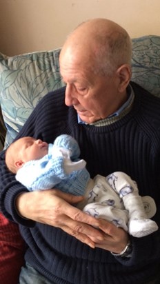 Grandad and Great Grandson Charlie - March 2018