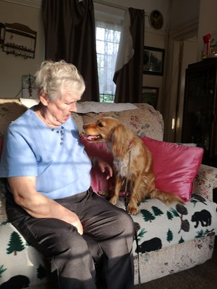 Mum and Lottie gettin to know each other