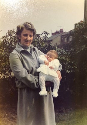 Flo with her granddaughter Rachel