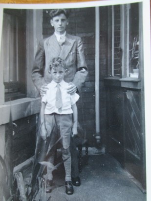 Dad and his brother c.1950.