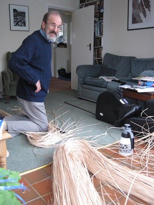 Martin sorting cane for skeps