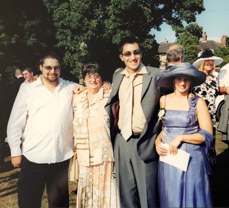 Peter , Mum , Robert & Debbie 