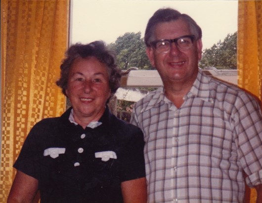 Freda & John Glenfield around 1985