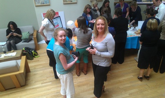 MNDA Cakestall and Raffle June 2012 - Tickets please! Queuing up for the raffle...