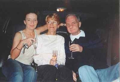 George & Ellen with their daughter Joanne