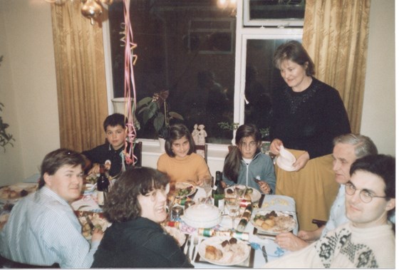 Aged about 21. Family Christmas at St. Lawrence