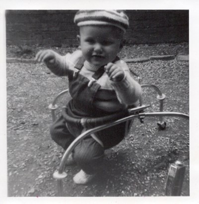 Probably aged about one - 1969