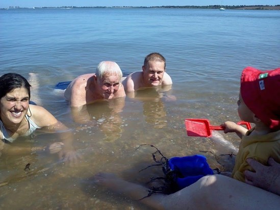 Aged 44 - Swimming at Saint Lawrence 2012