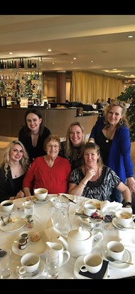 East Sussex Gold Club girls afternoon tea 