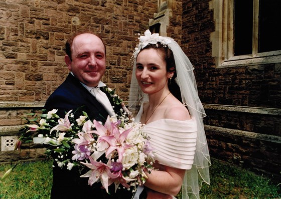 Gareth & Sarah (4) - June 1996