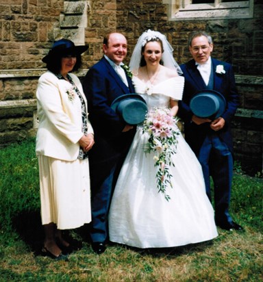 Gareth & Sarah (5) - June 1996