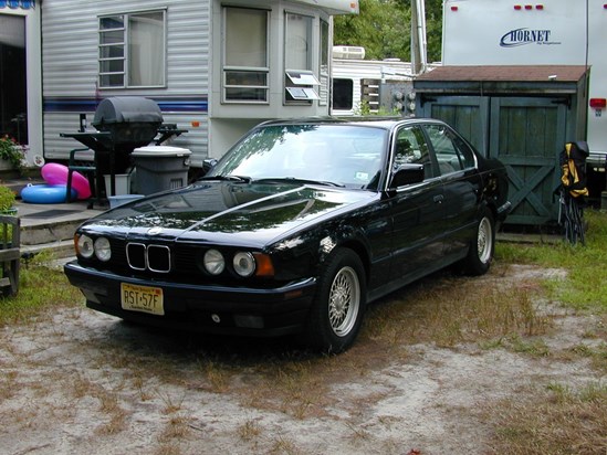 Dad's Beamer. He was so proud of this car.