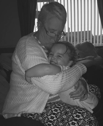 Aimee with great granma ?? xx