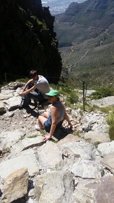 Table Mountain climb break buddy ❤️
