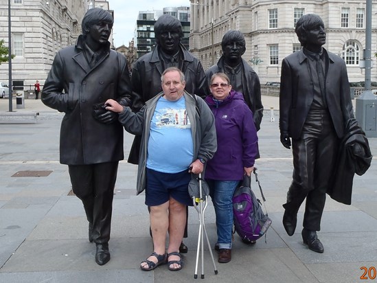 A moment with the Beatles in Liverpool