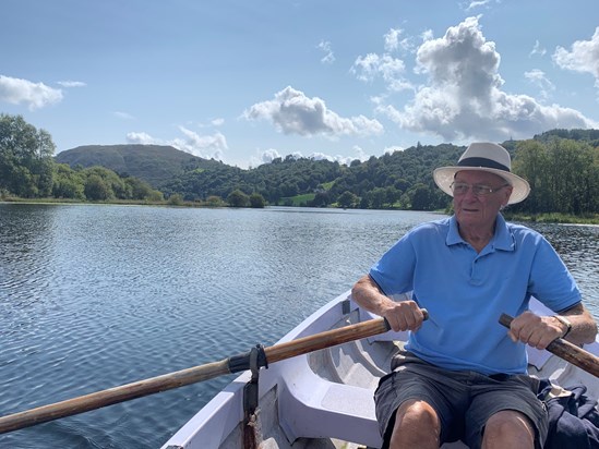Rowing on Grasmere