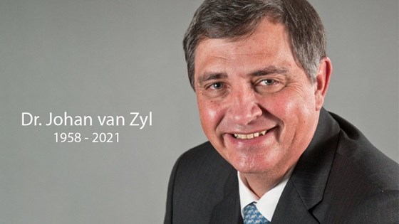 Dr. Johan van Zyl 1958 - 2021