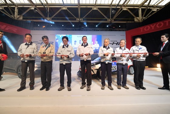 Toyota C-HR L/O ceremony @ TMMT 