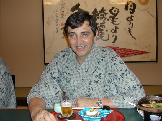 Johan in Kimono in 2003 