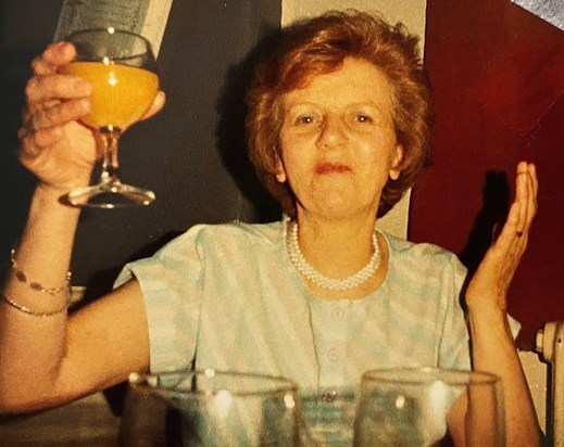 Cheers to you Nana