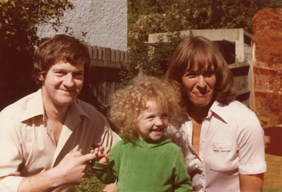 Rick, Juliette and Jill - in the early 1980s