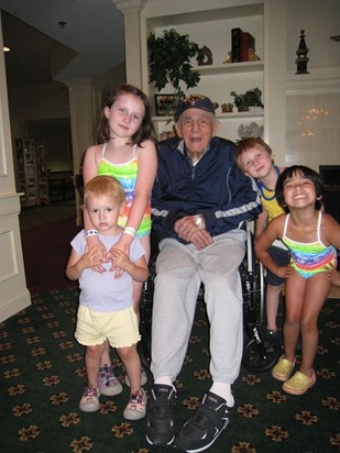 With four grandkids