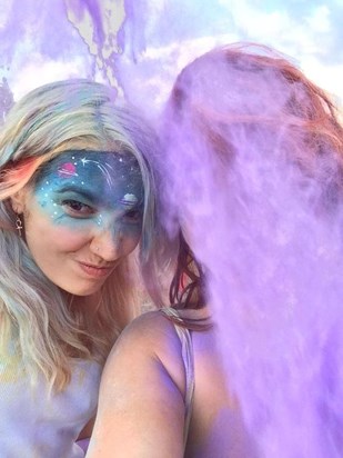 Sophie at Holi - I've always loved this picture of her