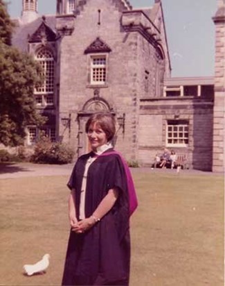 Graduating at St Andrews