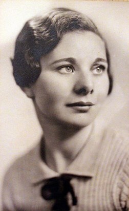 Mum aged about 24 in the 1930s