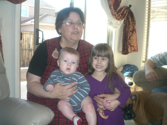 Evan and Kandyce with Grandma