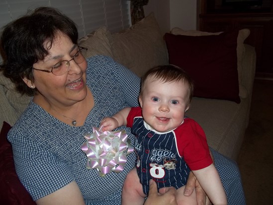 Grandma and Evan!