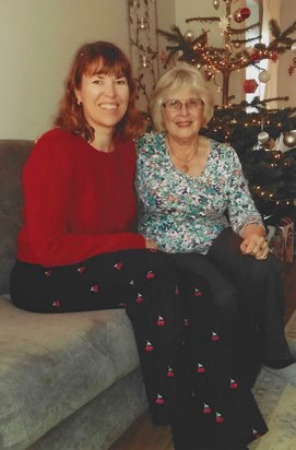 With my adored Godmother, Xmas 2015