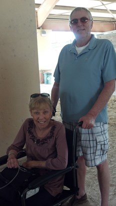 Linda and Barry, December 2012