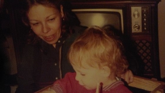 Mom and Samantha 1980