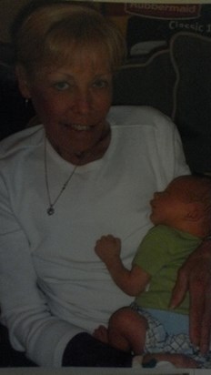 Grandmom and Will December 2009