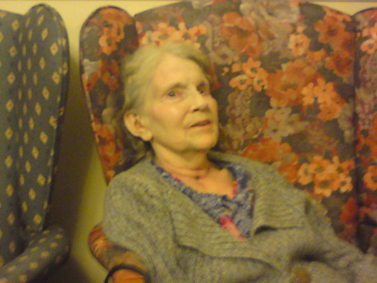 Vera aged 78, Peters Sister