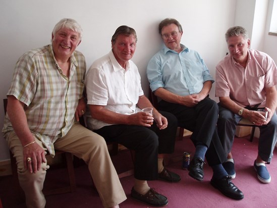 Brian and his three brothers 2006