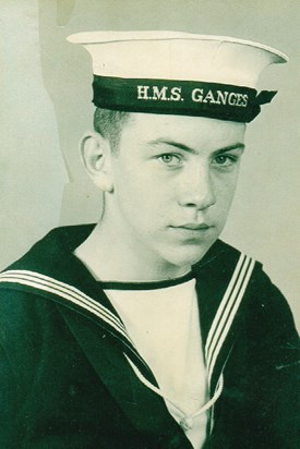 Boy seaman. Joined up on 30th April 1956