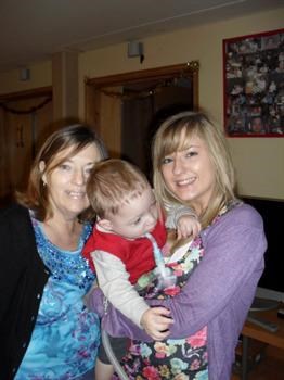 Auntie G, Theo n Nanny at Christmas- Georgia's favourite memory :) x