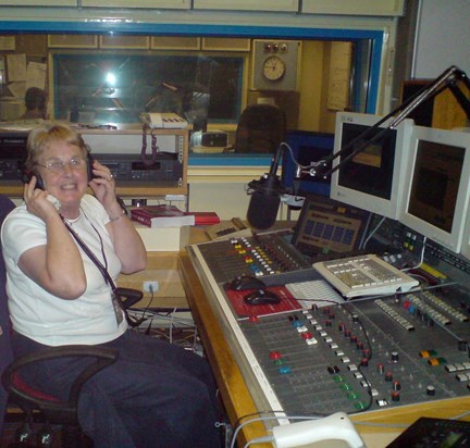 Mum at BBC Hereford & Worcester radio