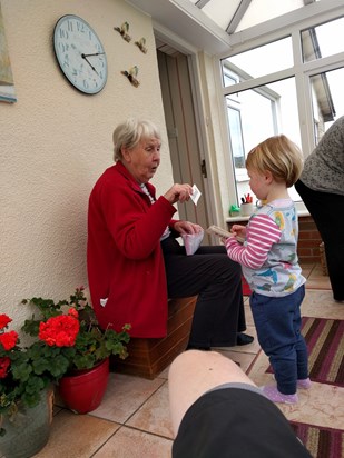 Gran with Poppy