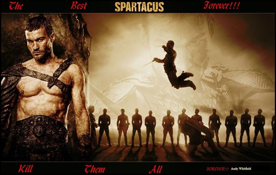 spartacus andy whitfield wallpaper