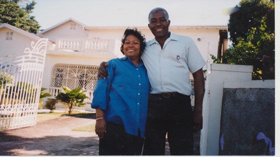 Mum & Dad at the White House in Jamaica.