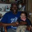 Grandad and Tate july 2012