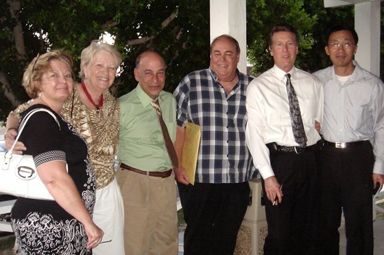 Tom and his colleagues     July 17, 2012.