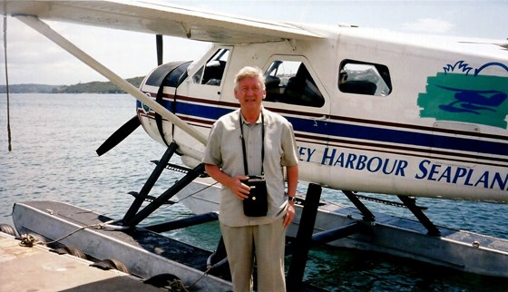 John loved this Beaver seaplane. Sydney 2000