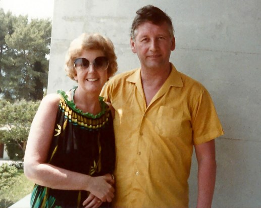 Mum & John in Corfu