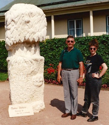 John and Holly in Austria 1986